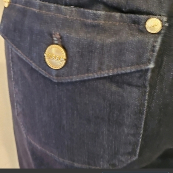 Caché Gold button cuffed‎ trouser jeans 12 - Picture 7 of 13